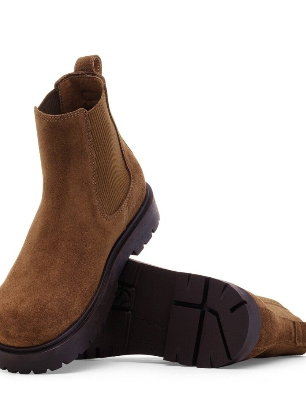 Birkenstock Highwoods Chelsea Boots Dark Tea Tan Suede Sizes Regular/Wide NEW
